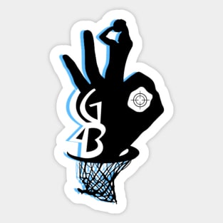 CG43 Logo (Black) Sticker